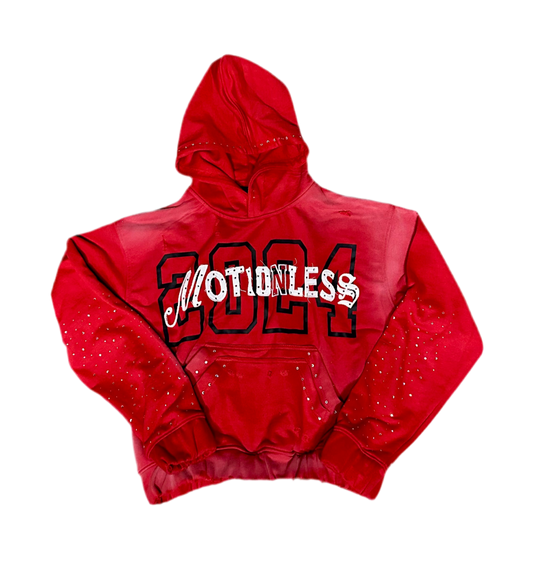 Red “Established” Hoodie