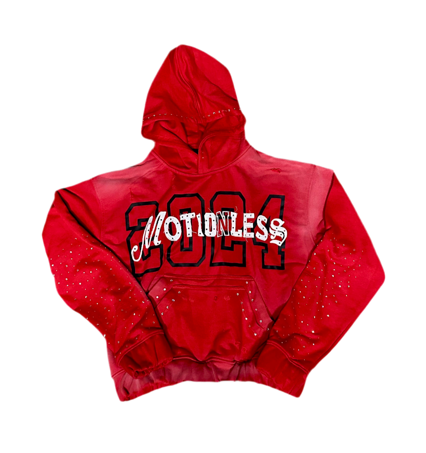Red “Established” Hoodie