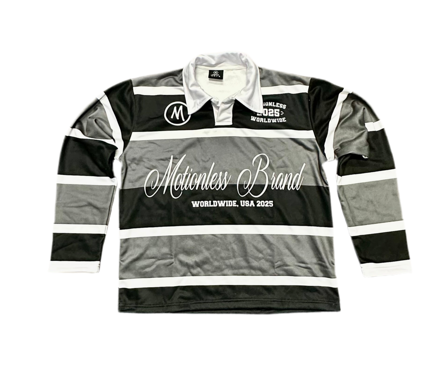 Black “Motionless U” Rugby